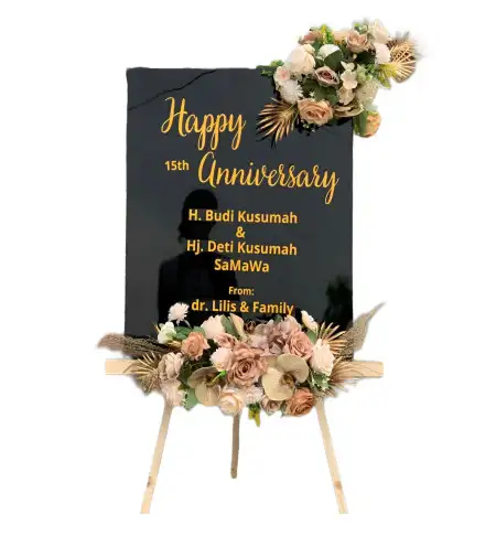 Papan Bunga Akrilik Dempo